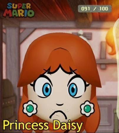 Miipedia | Princess Daisy Sad