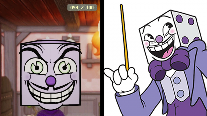 Cuphead, King Dice